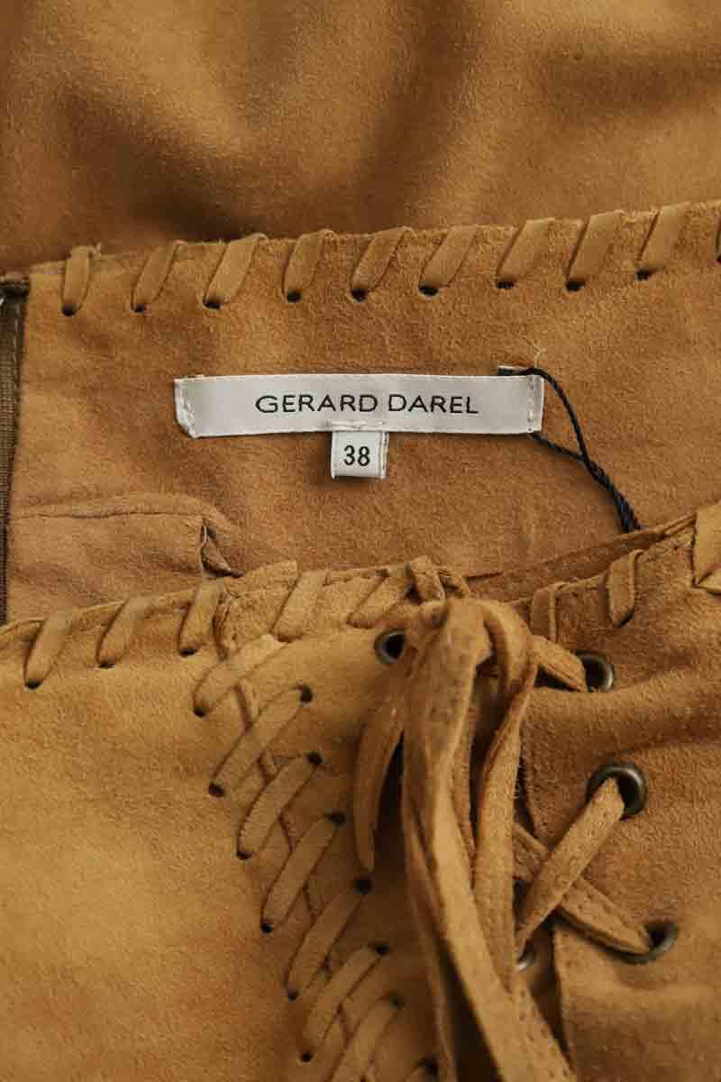 Mini jupe Gerard Darel  Marron