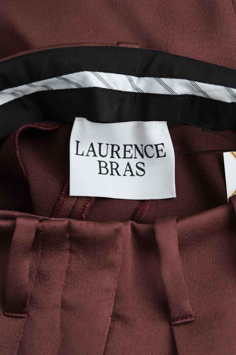 Pantalon large Laurence Bras  Marron