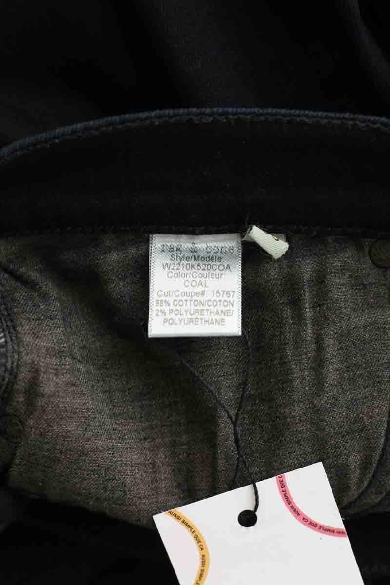 Jean slim Rag & Bone  Noir