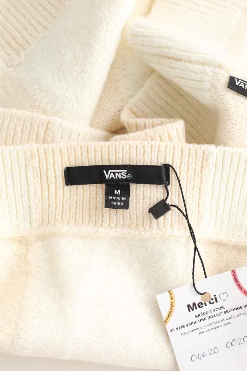 Top sans manche Vans  Ecru