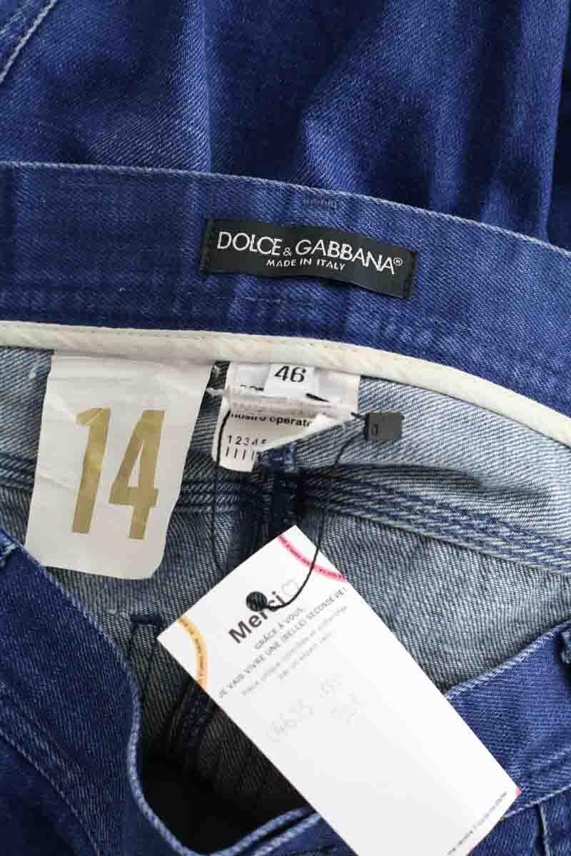 Jean droit Dolce & Gabbana  Bleu