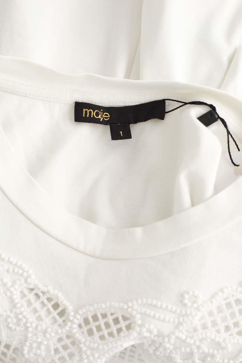 T-shirt Maje  Blanc