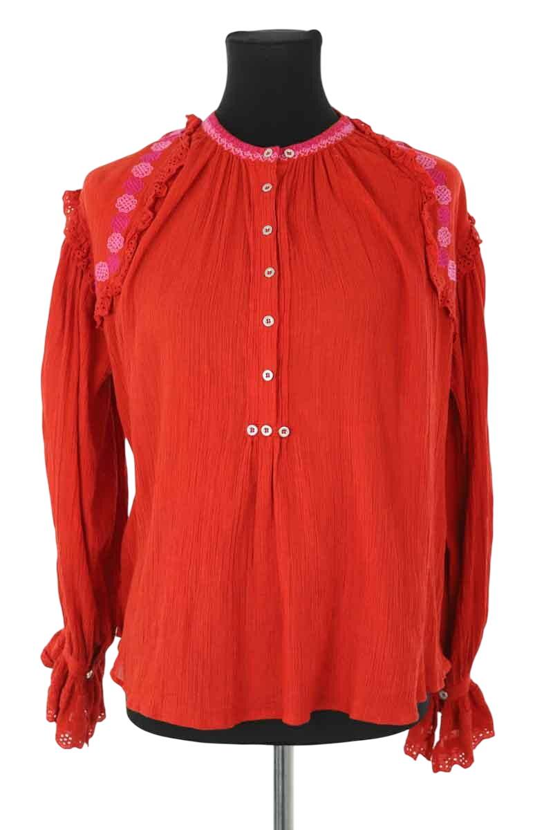 Blouse Antik Batik  Rouge