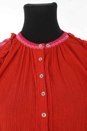 Blouse Antik Batik  Rouge
