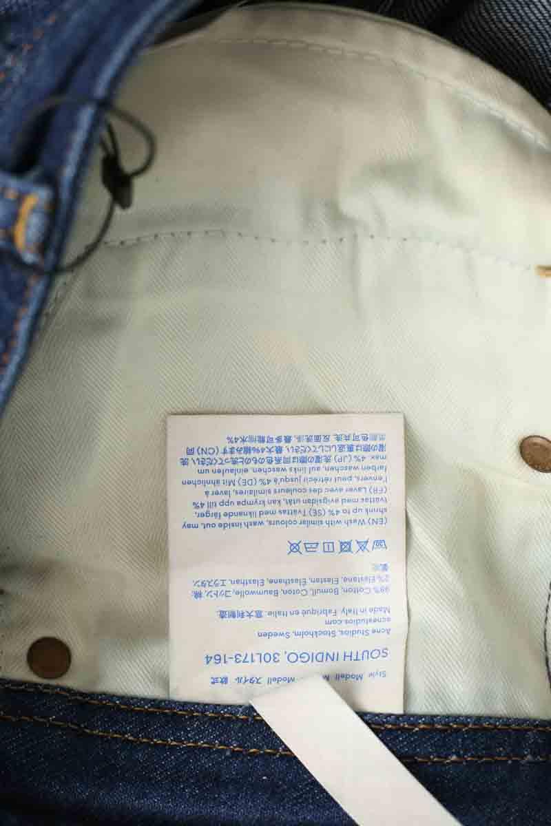 Jean droit Acne Studios Bla Konst Bleu
