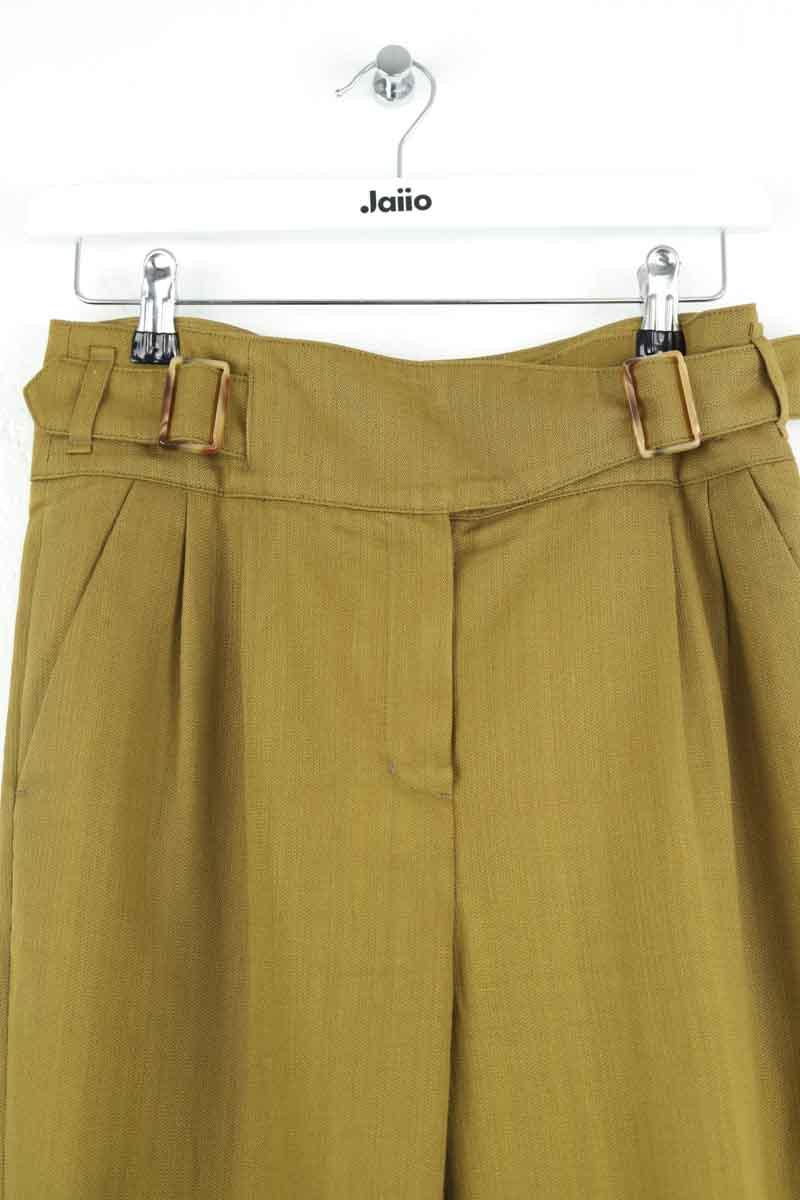 Pantalon droit Sézane  Kaki