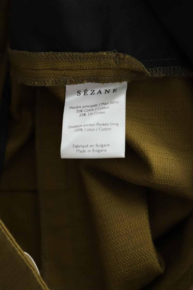 Pantalon droit Sézane  Kaki