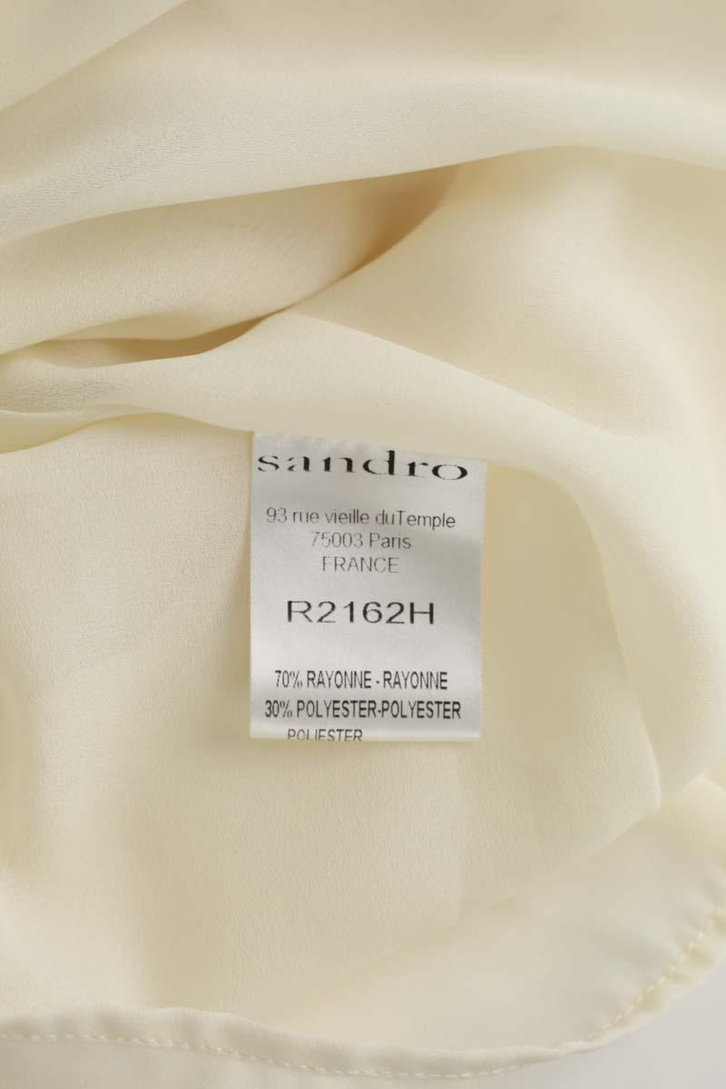 Robe Sandro  Blanc