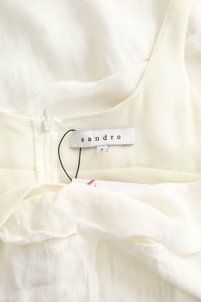Robe Sandro  Blanc