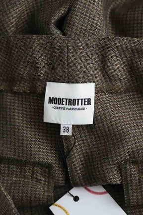 Pantalon droit Modetrotter  Marron