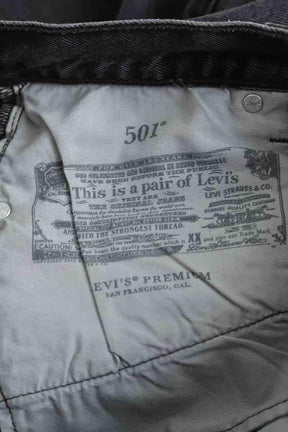 Jean large Levi's 501 Anthracite