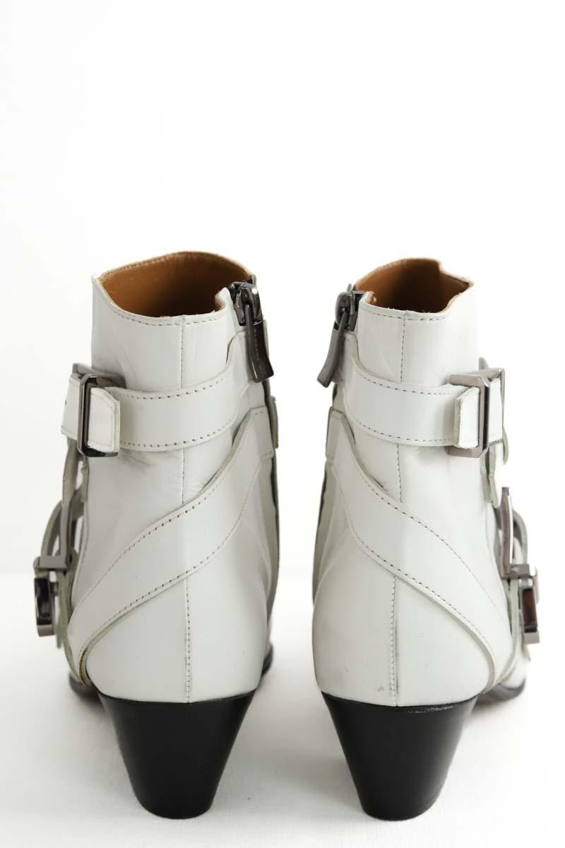 Boots à boucles Barbara Bui  Blanc