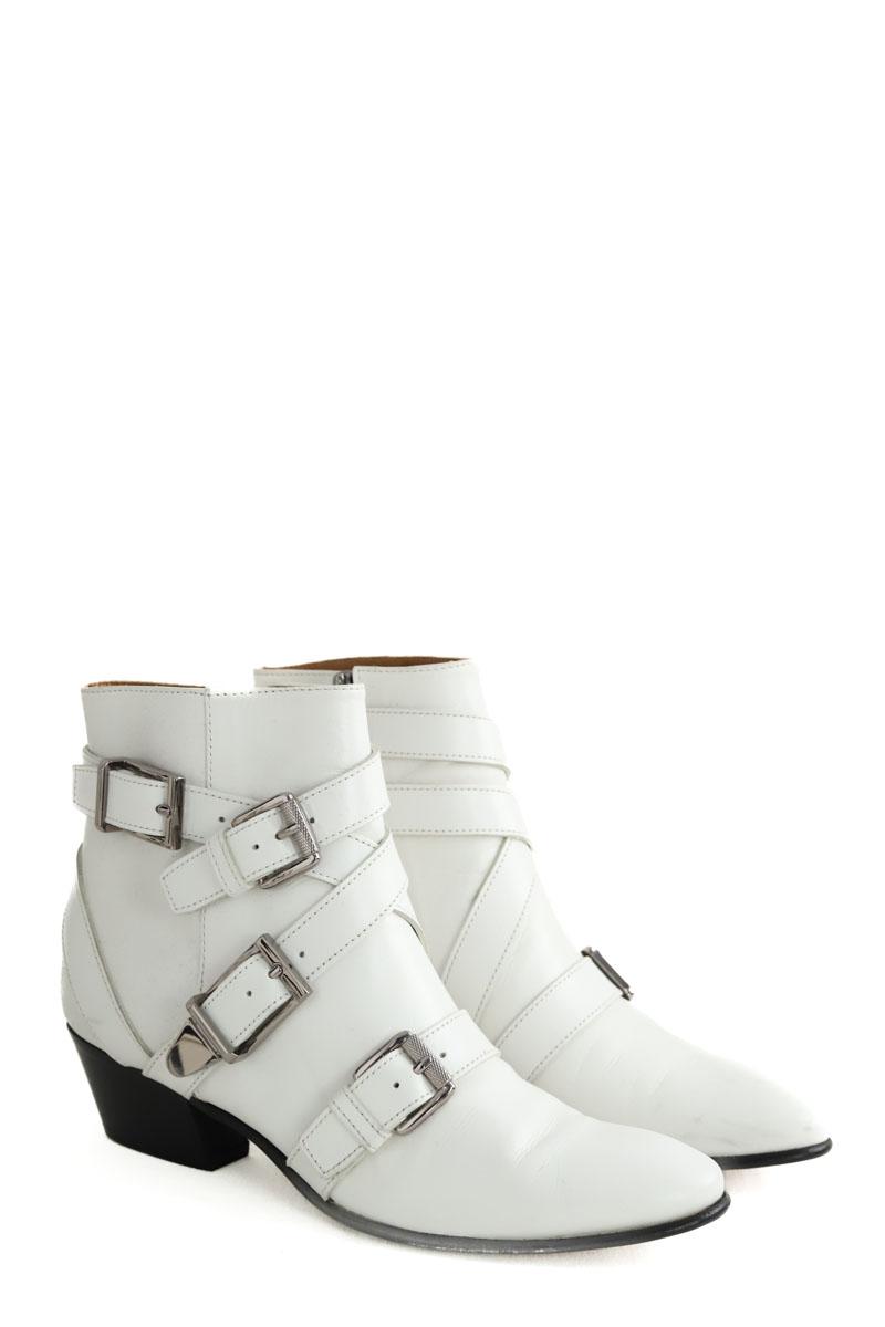 Boots à boucles Barbara Bui  Blanc