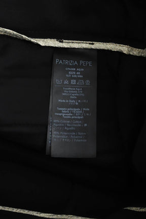 Pantalon droit Patrizia Pepe  Noir