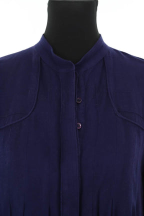Robe Antik Batik  Bleu