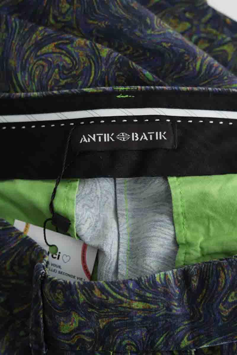 Pantalon droit Antik Batik  Multicolore