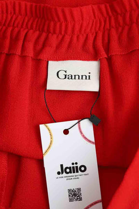 Mini jupe Ganni  Rouge