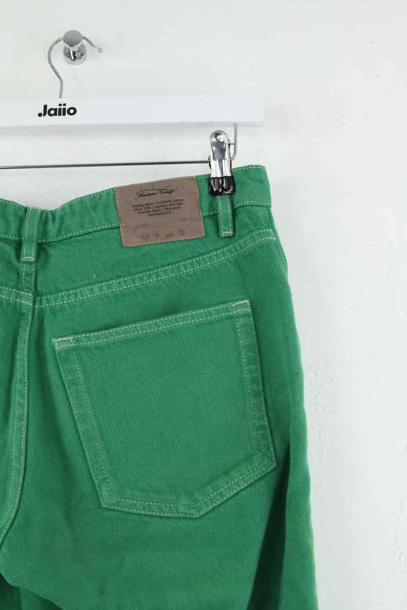 Jean droit American Vintage  Vert