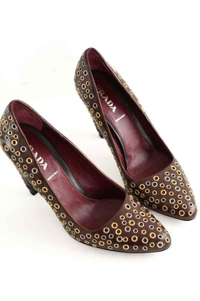 Talons Prada  Marron