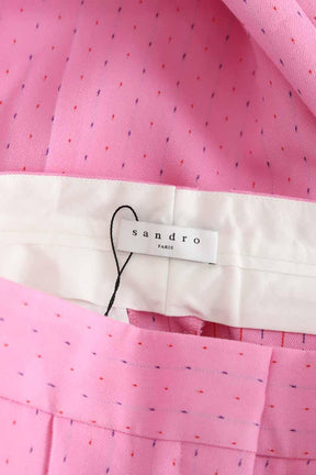 Pantalon droit Sandro  Rose