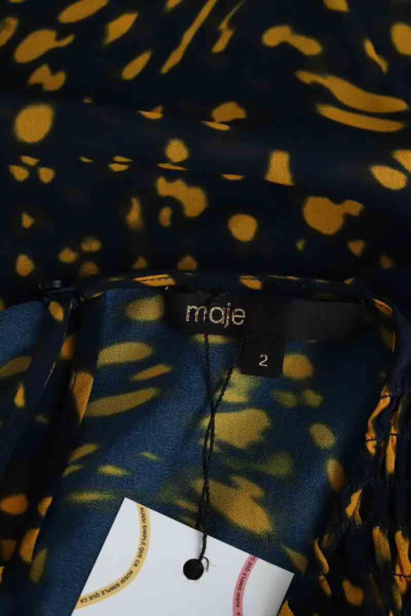 Blouse Maje  Bleu