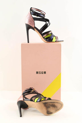 Talons MSGM  Noir