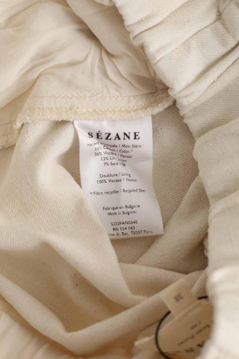 Pantalon droit Sézane  Beige