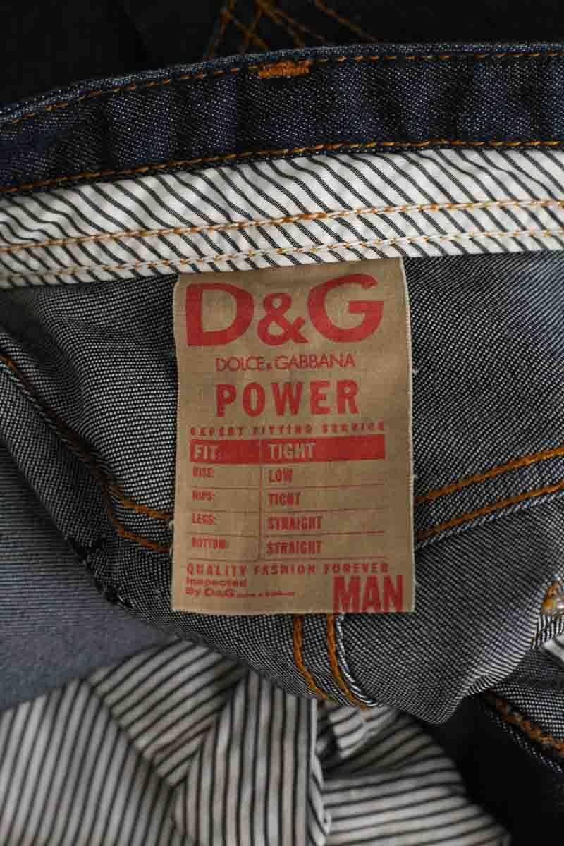 Jean droit Dolce & Gabbana  Bleu