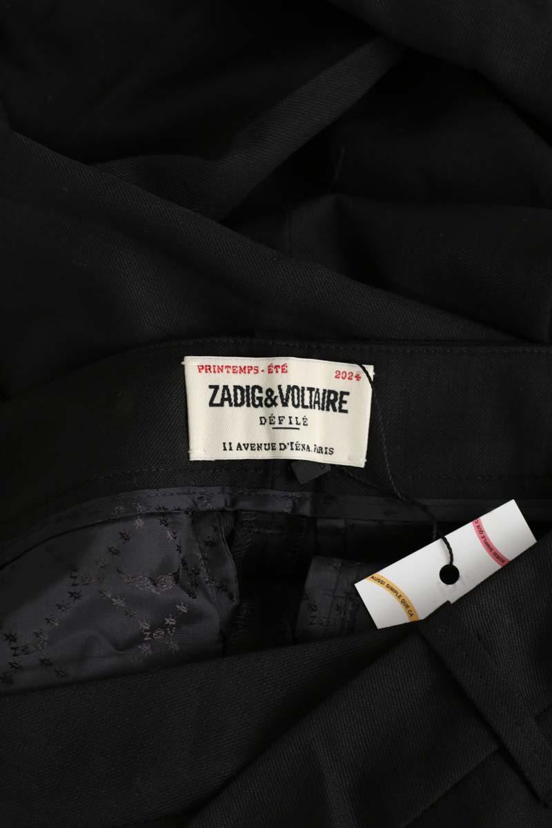 Pantalon droit Zadig & Voltaire  Noir