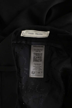 Pantalon droit Zadig & Voltaire  Noir