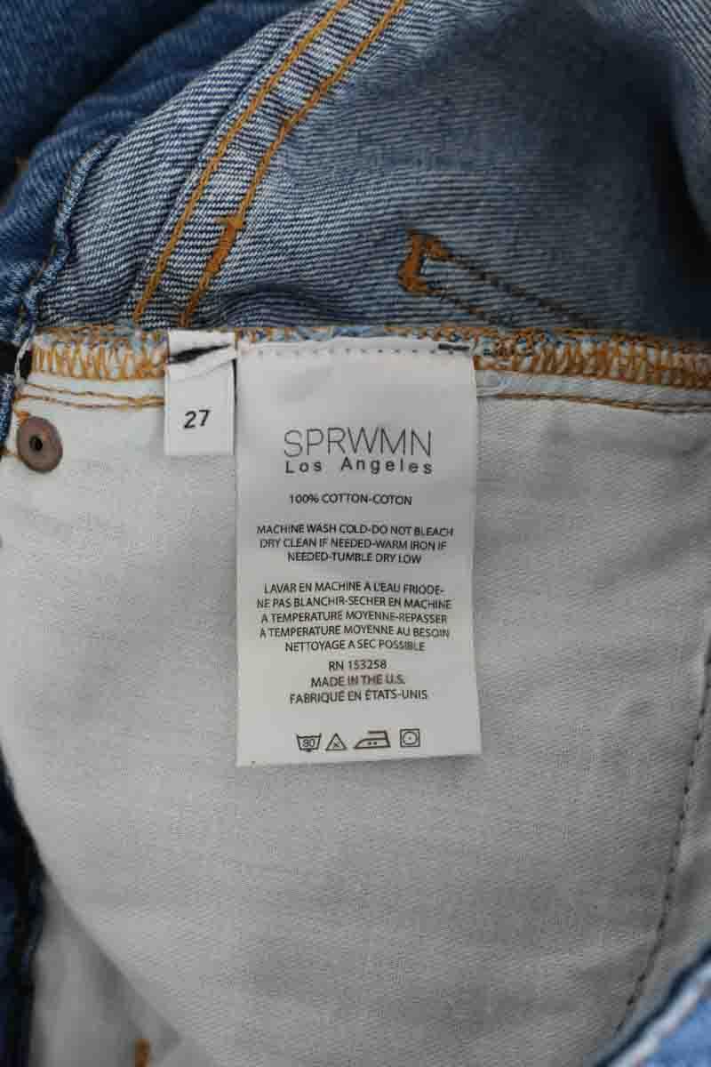 Jean droit SPRWMN  Bleu