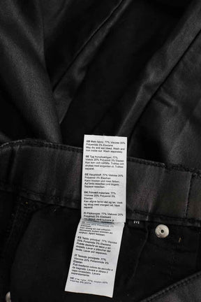 Pantalon droit Dr Denim  Noir