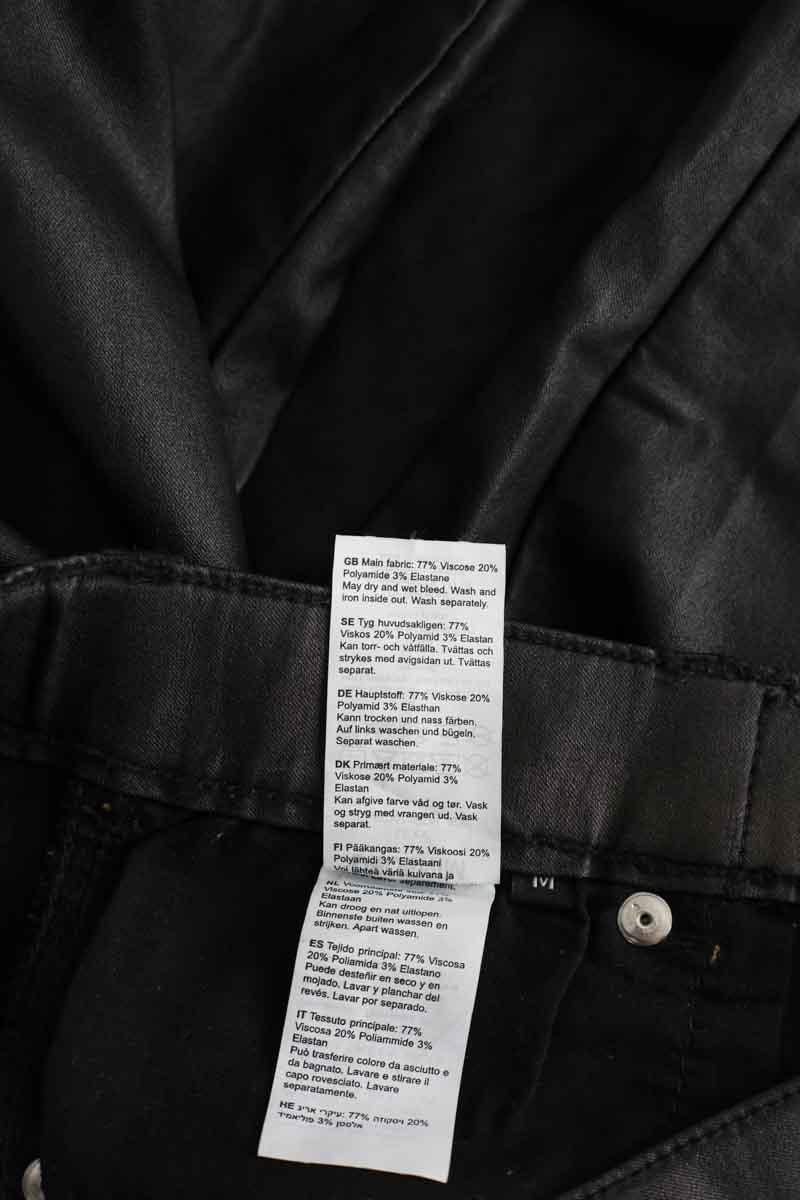 Pantalon droit Dr Denim  Noir