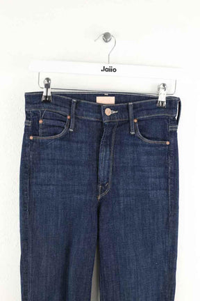Jean slim Mother  Bleu