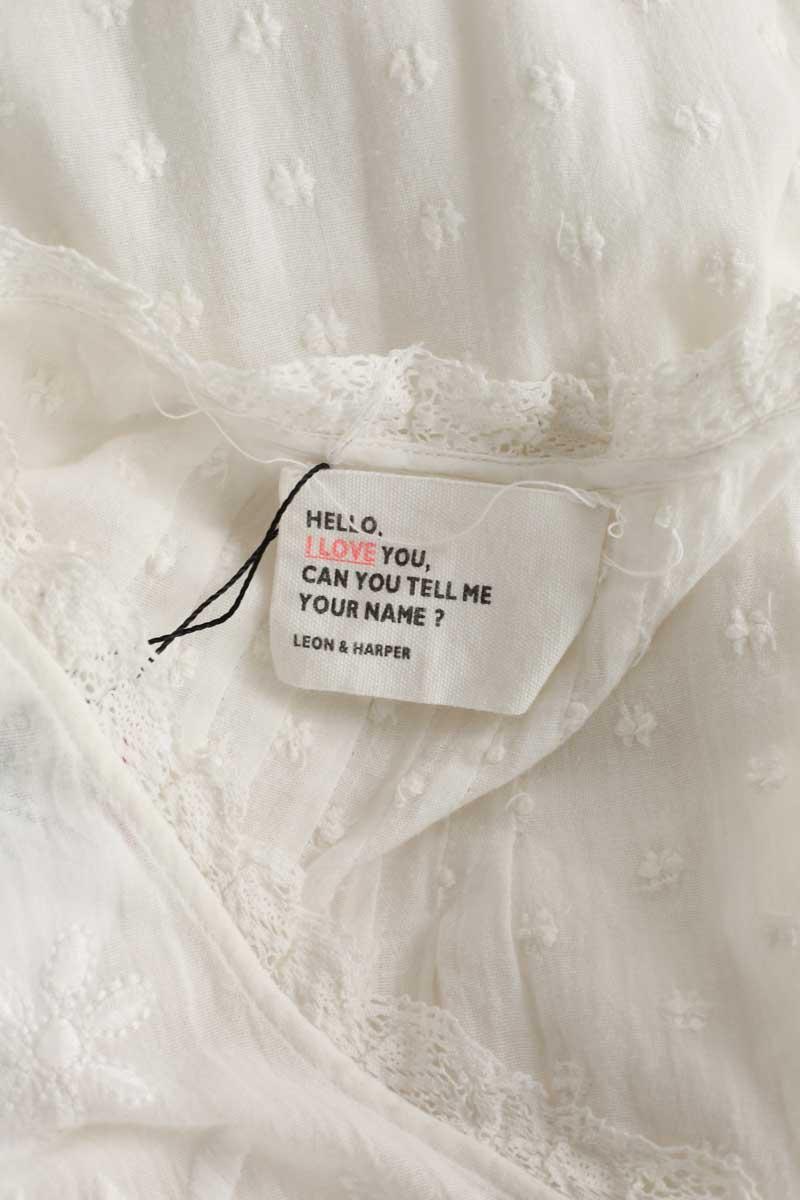 Robe Leon & Harper  Blanc