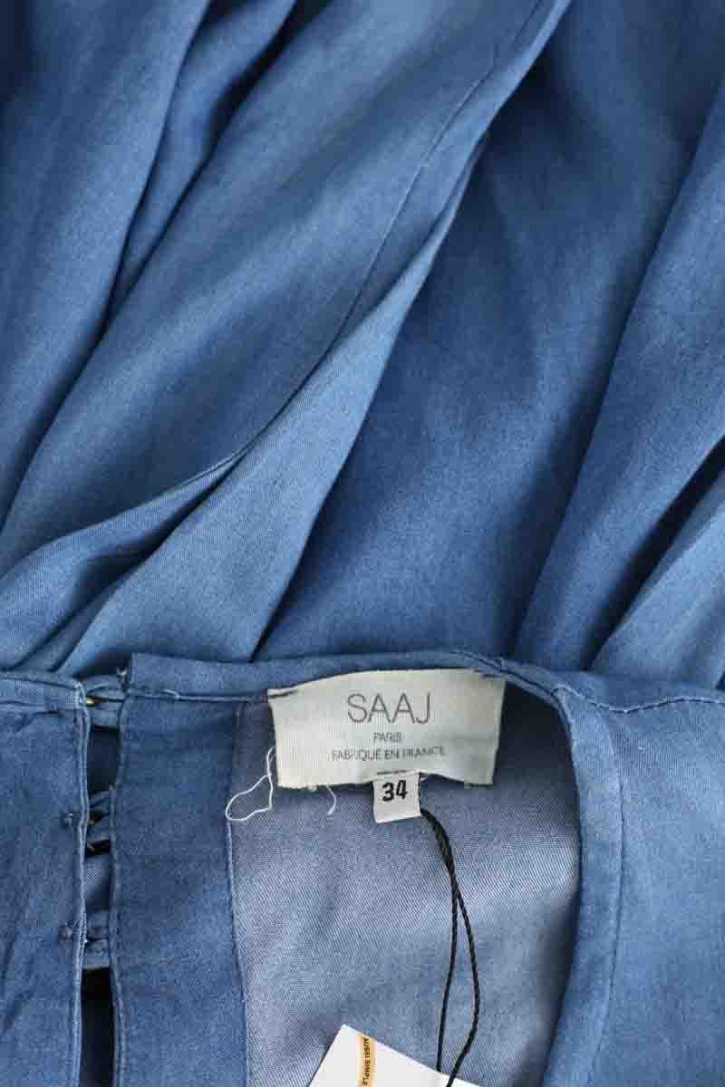 Robe Saaj  Bleu