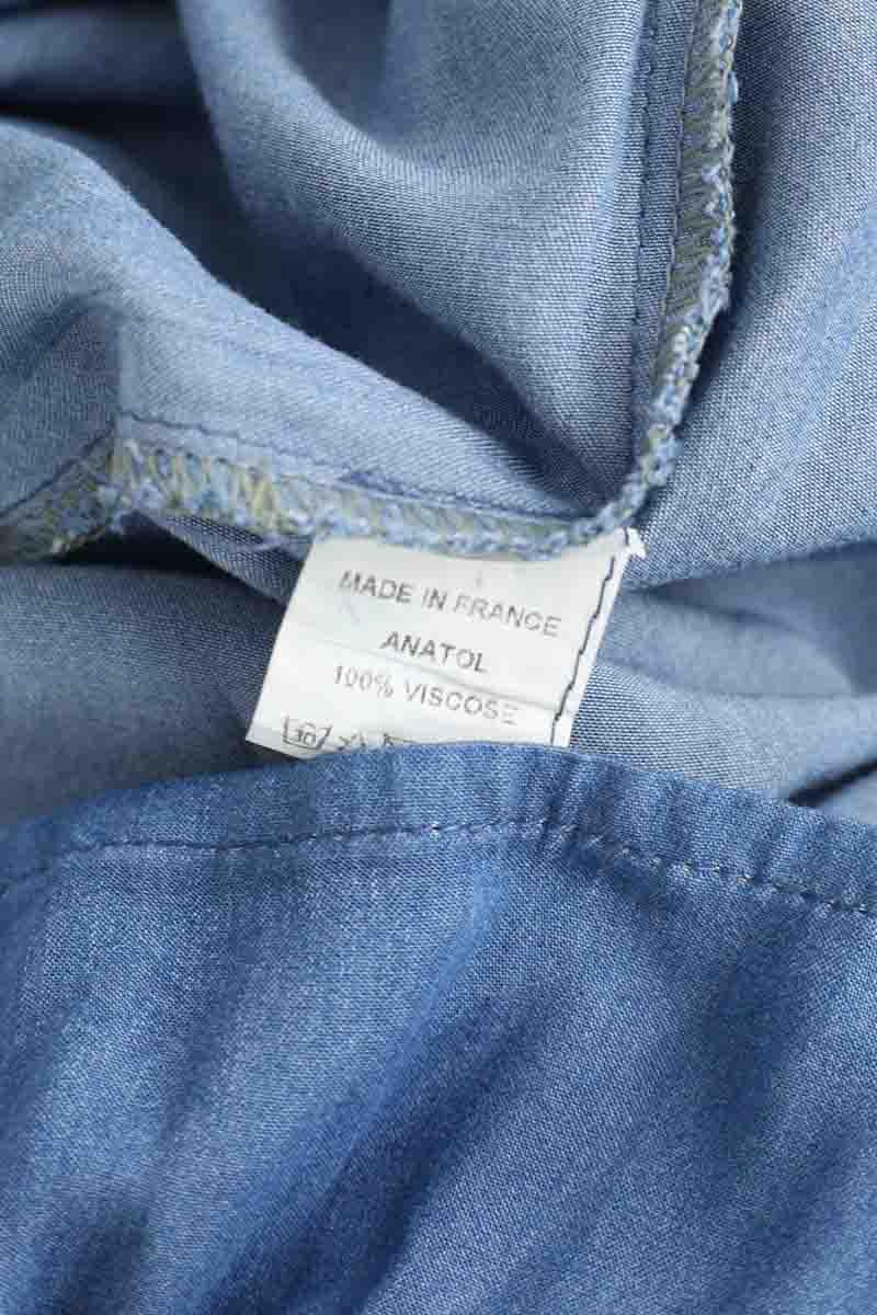 Robe Saaj  Bleu
