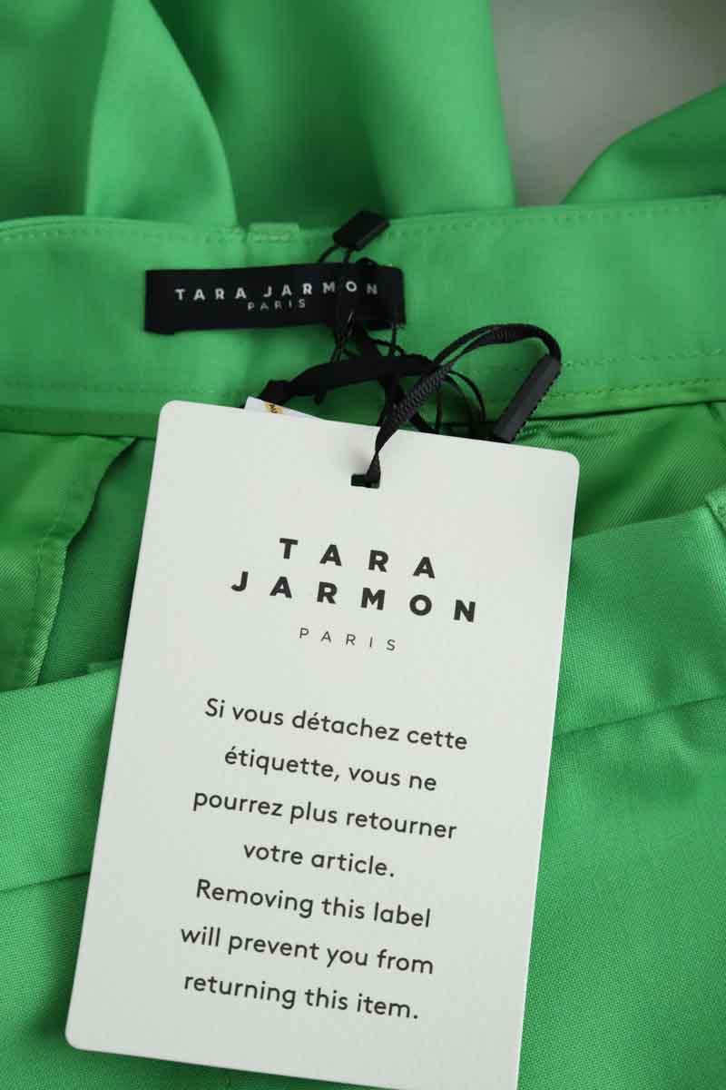 Pantalon droit Tara Jarmon  Vert