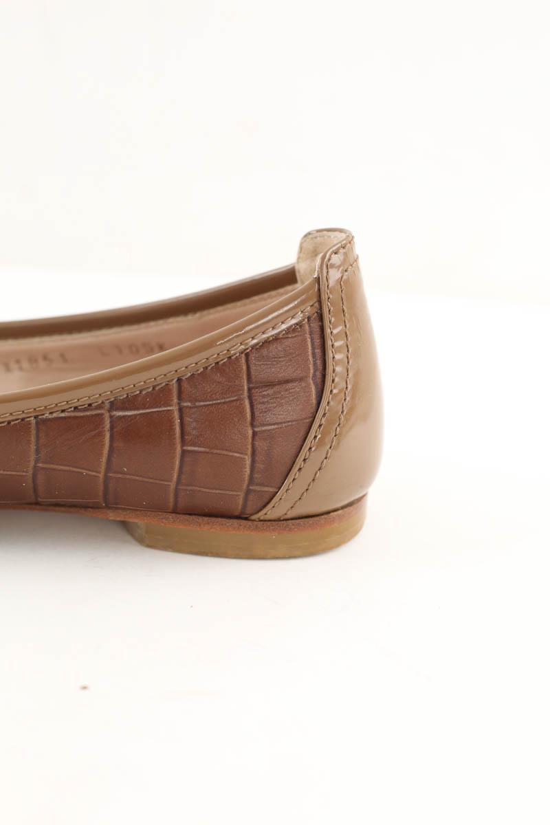Ballerines Salvatore Ferragamo  Marron