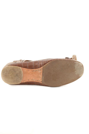 Ballerines Salvatore Ferragamo  Marron