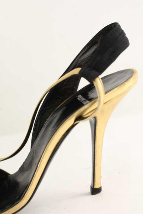 Talons Pierre Hardy  Doré