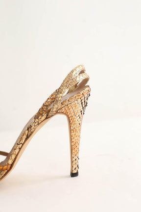 Talons Pierre Hardy  Doré