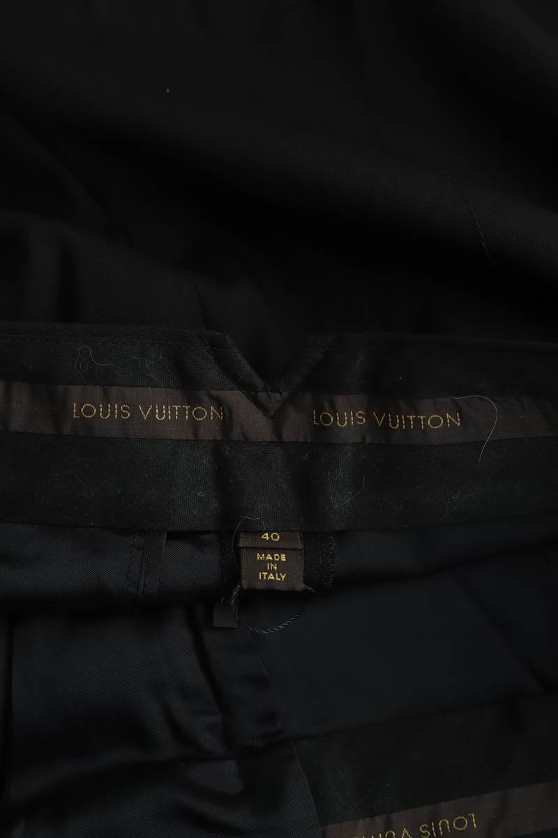 Pantalon droit Louis Vuitton  Noir