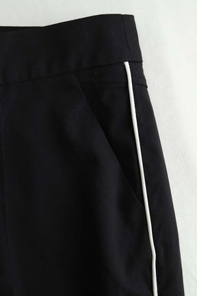 Pantalon droit Louis Vuitton  Noir
