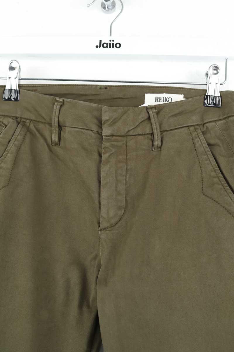 Pantalon slim Reiko  Kaki