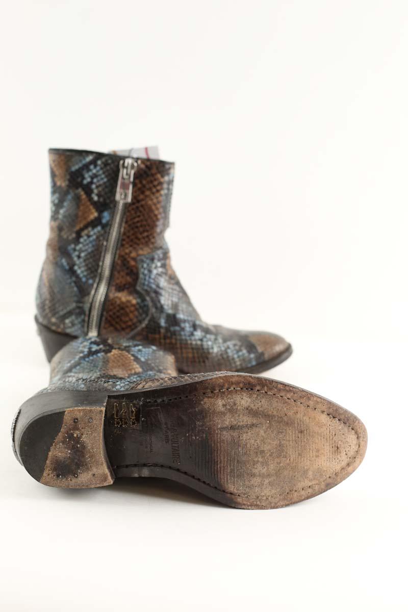 Boots Zadig & Voltaire  Bleu
