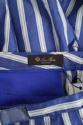 Pantalon droit Loro Piana  Bleu