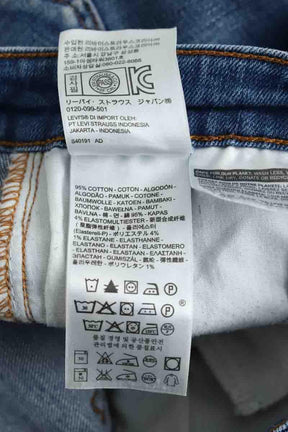 Jean slim Levi's 721 Bleu