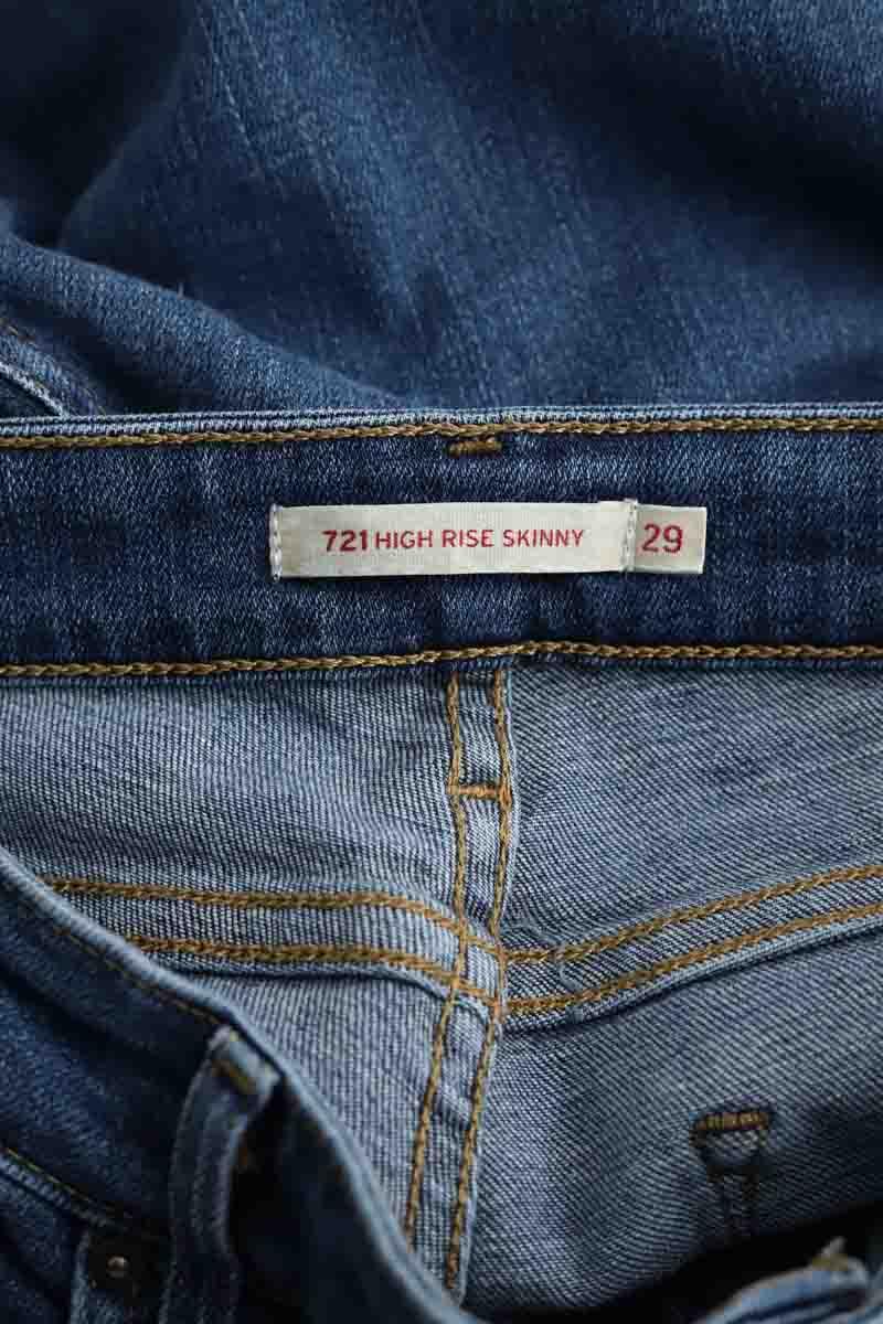 Jean slim Levi's 721 Bleu