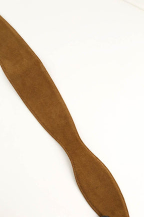 Ceinture en cuir Maje  Marron